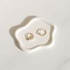 1 Stück Keramikschmuckschale, Wolkenform Schmuckschale Kosmetiktisch-Organizer-Schale für Schmuck, Ring-Schmuckschale, Schlüsselablage Schmuckhalter