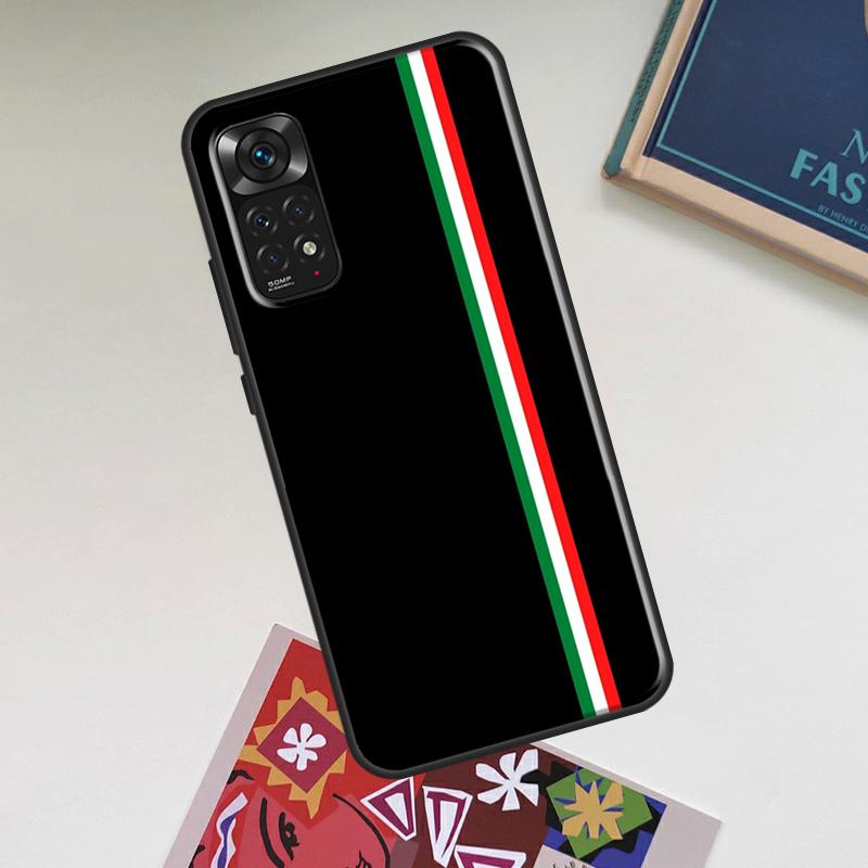 

Italian Italy Flag Case For Xiaomi Redmi Note 14 Pro 13 12 11 10 15 Pro Plus Redmi 15C 13C 12C 10C 14C 15 Cover Redmi 15C 5G