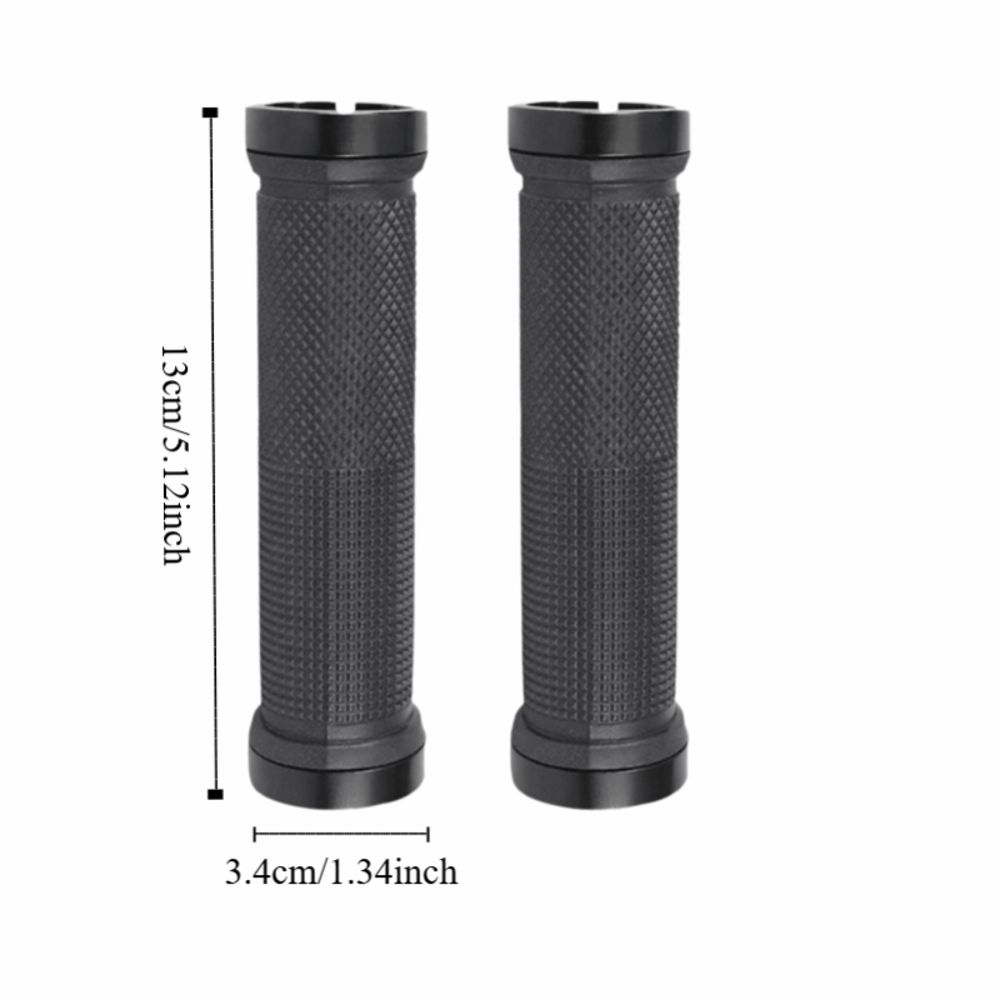 1 Pair Anti-Slip Bike Handlebar Grips Shock-Proof Mountain Bike Handlebar Grip  Scooter