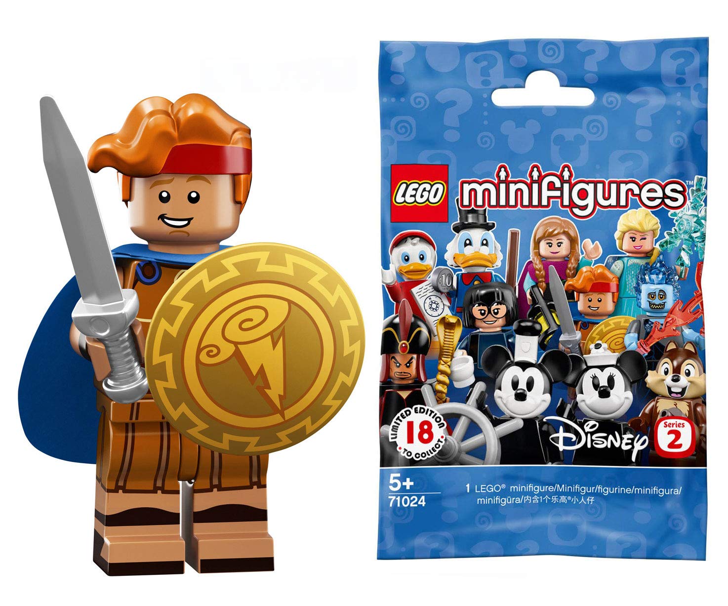 Минифигурка LEGO Disney Серия 2 Геракл (Неоткрытый) [71024-14]