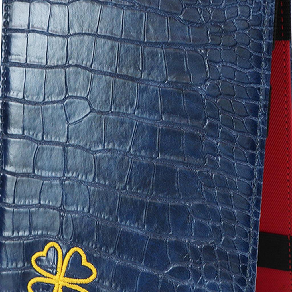 Porta Cartão de Pontuação de Golfe Carteira para Cartões de Pontuação com Elásticos Capa para Livro de Distâncias para Aniversários