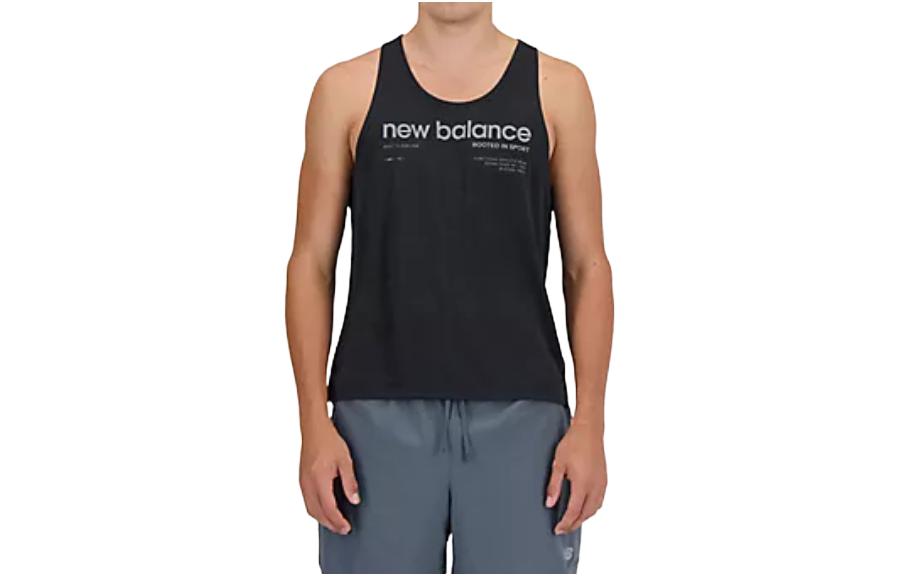 New Balance Tank Top Men s Black MT41252BK L