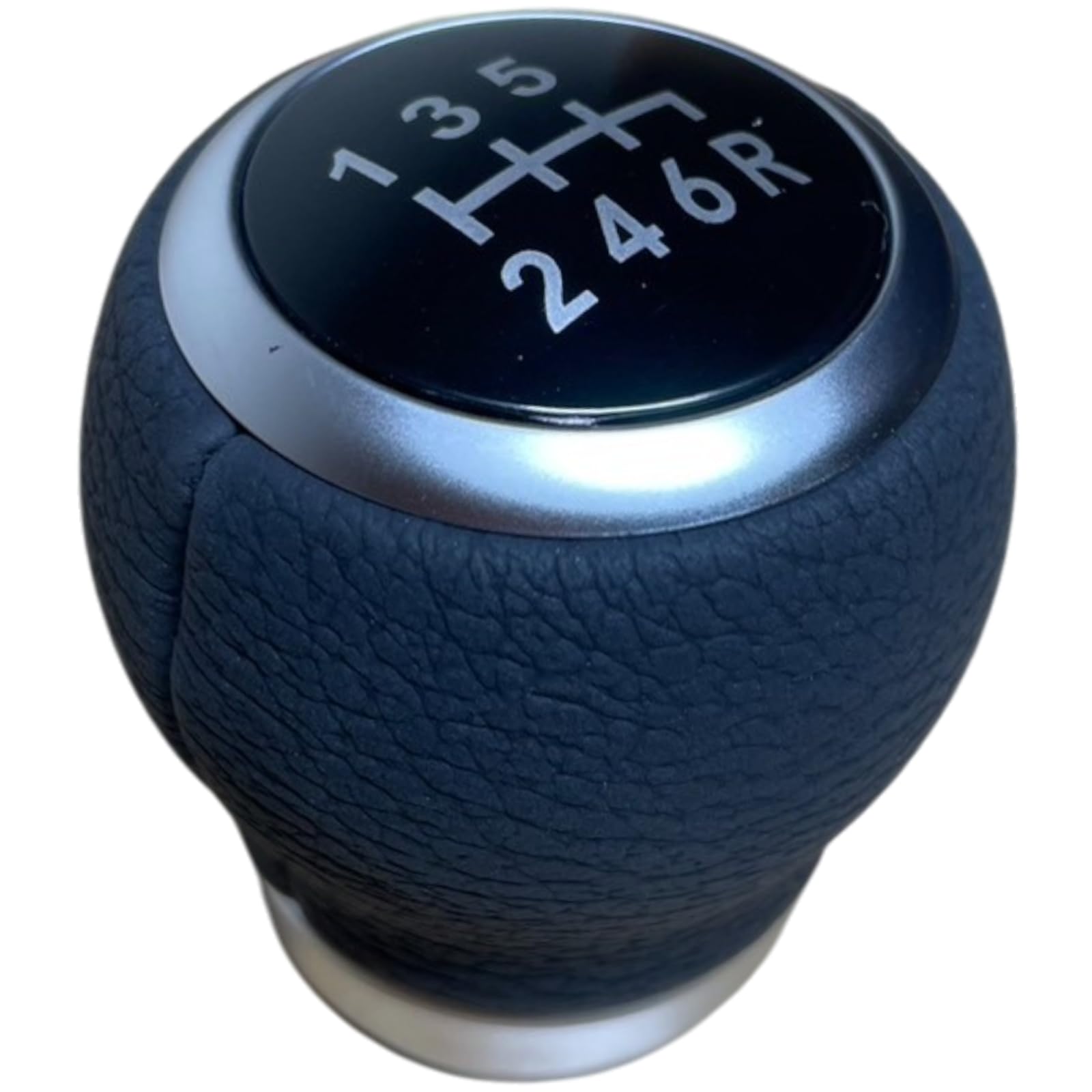 YESprime 6-ступенчатая кожаная ручка переключения передач, рычаг переключения передач, ручка переключения передач автомобиля, головка ручки, nd Roadster mt Черный чёрный