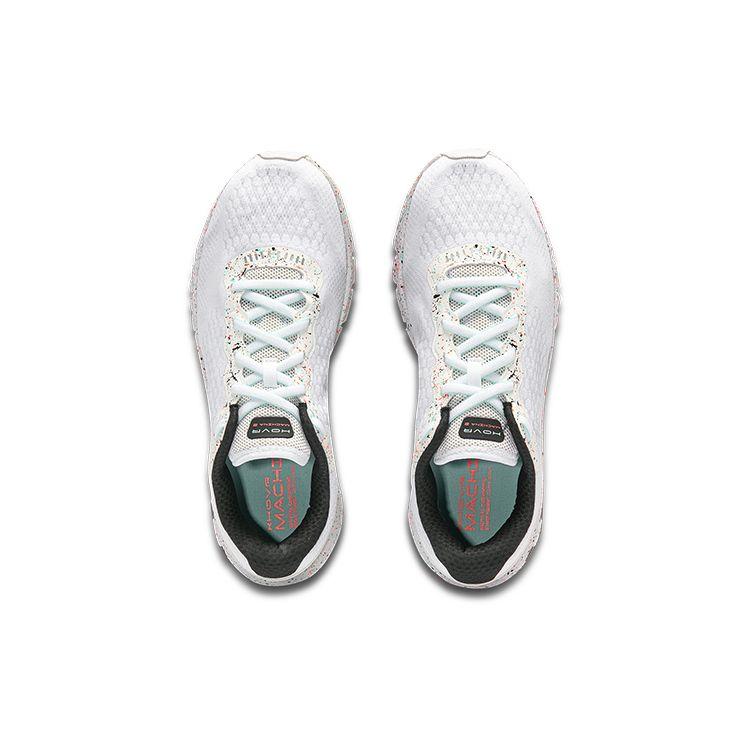 Under Armour HOVR Machina 2 PNTSP CN Fresh Versatile Breathable Durable Low-Top Casual Shoes Women Sneaker White 3025492-100