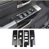 Carbon Fiber Inner Window Switch Panel Cover Trim For Toyota Tundra