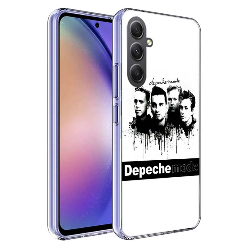 Rock Band Depeches Modes Phone Case for Samsung A17 A37 A57 A07 A16 A26 A36 A56 A06 A02S A12 A22 A32 A52S A04S A14 A24 A34 A54 A