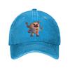 Go Jetters Washed Denim Cap Casual Baseball Caps Adjustable Hat Summer Unisex Baseball Hats