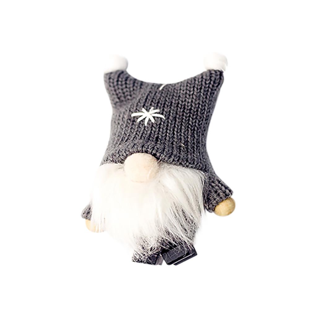 Wool Cute Gnome Doll Christmas Doll Pendant Creative Christmas Tree Decoration