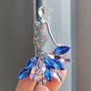 Glazed Freshwater Pearl Phoenix Brooch Handmade Oil-dropped Niche Angel Pin Retro Corsage Pin Accessories
