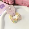 2 Pieces Cute Heart Princess Headwear Elastic Hair Bands for Kids Girls Children Hair Accessories