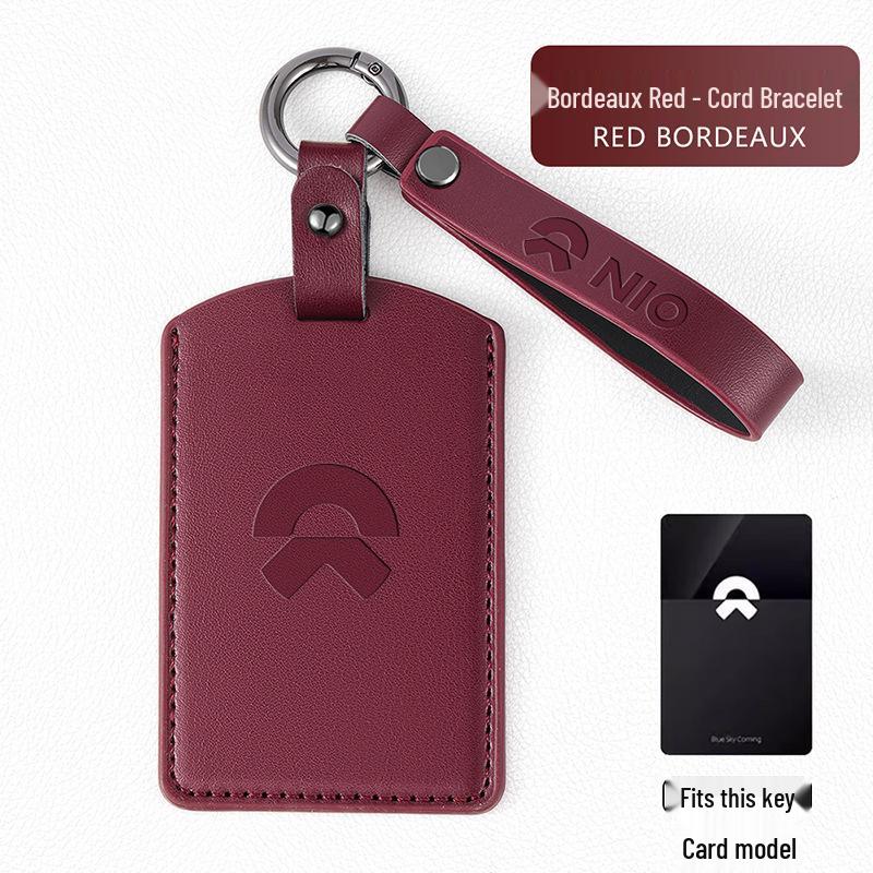 NIO ES6 Kartenetui: Echtlederbeutel für 25 Modelle (ET5T/ET5/EC6/ES8/ET7/ES7/EC7)