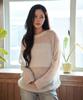 WAARFORWOMAN Wk-24 Sheer Pullover_Gray
