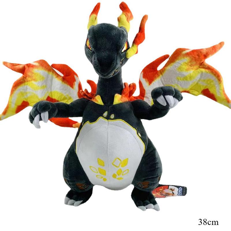 Elf Plush MegaXY Charizard Heterochromatic Black Million Charizard Evolution Plush Doll