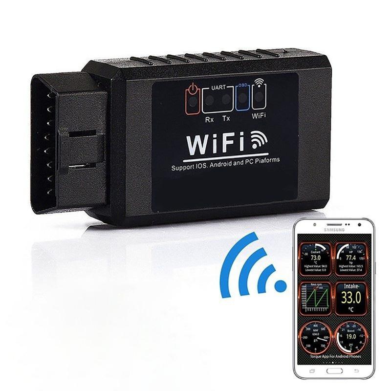 

YMIOT B18-3 WiFi ELM327 OBD2 Автомобільний сканер несправностей OBDII Зчитувач кодів транспортного засобу Діагностичний інструмент Type A