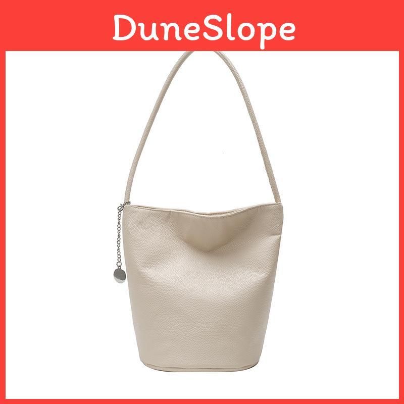 Pu Water Bucket Bag With Large Capacity For Daily Use And Street Style Fashion