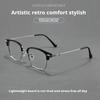 YIMARUILI Handsome Optical Prescription Men's Glasses Blue Light Blocking Reading Progressive Eyeglasses Big size Eyewear 5053WX