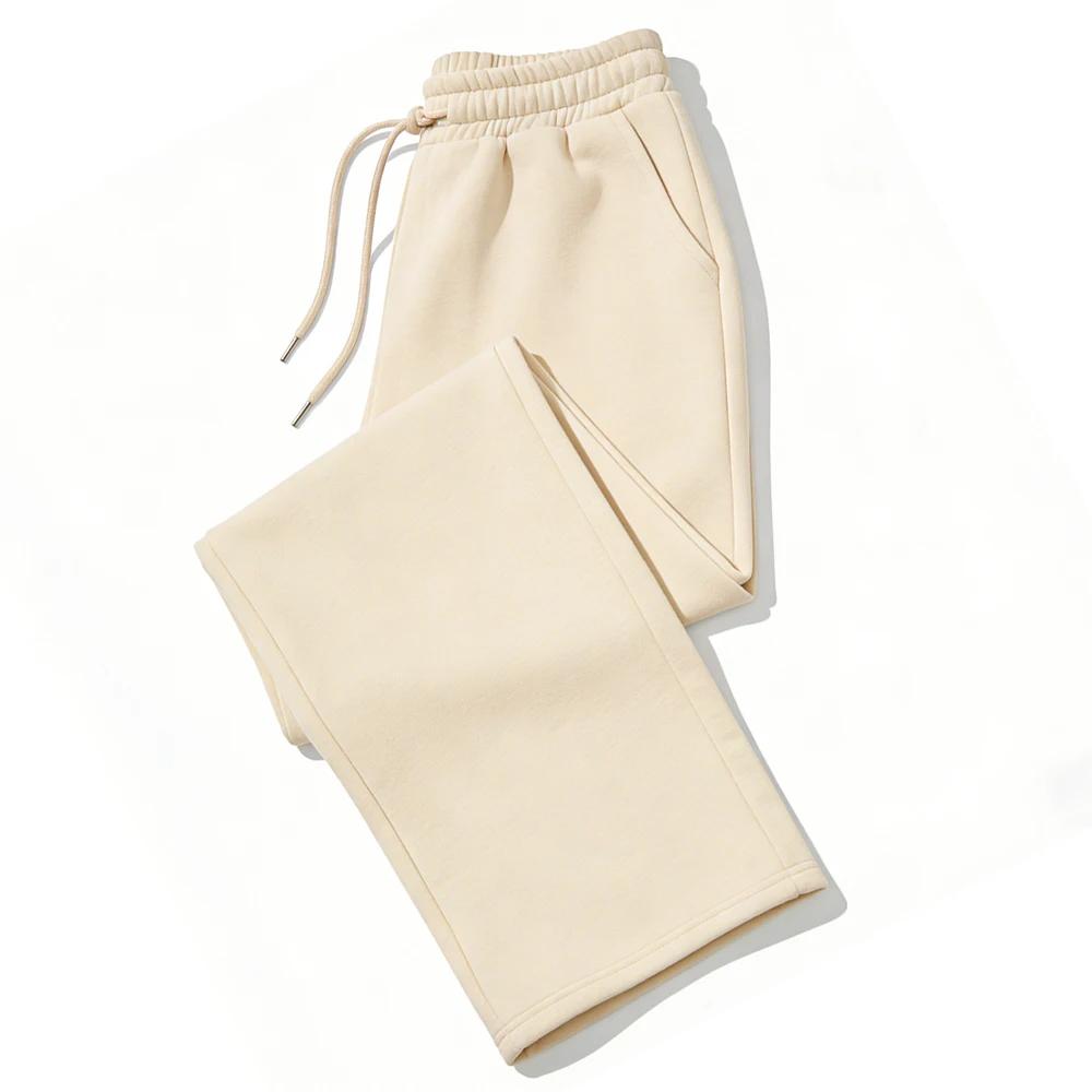 Pánské tepláky Rovný střih Joggers pro sport a streetwear Volné Oversized Ležérní kalhoty Pánské Dlouhé kalhoty