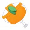 Dog Outdoor Hat Sun Protection Hat with Ear Hole Summer Cute Pet Cap for Small Dog Teddy Bear Pomeranian Orange