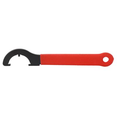 Llave de Gancho en Forma de C Acero al Carbono Herramienta Llave de Gancho con Mango de Goma para Montaje de Tuberías de Piso