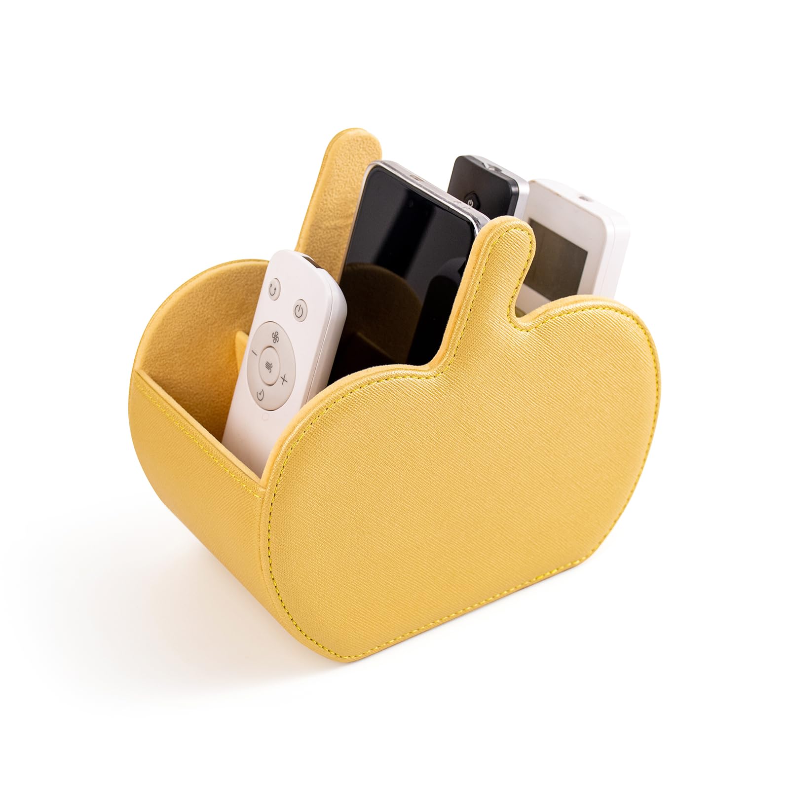 

Подставка для пульта дистанционного управления, Коробка для хранения дома, Подставка для ручек для стола, Коробка для хранения для журнального столика, Туалетный столик (желтый)