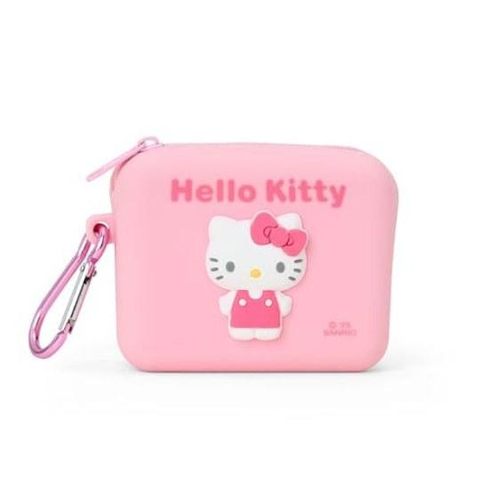Sanrio Silicone Mini Pouch Hello Kitty Small Item Holder Cosmetic Coin Purse 357588