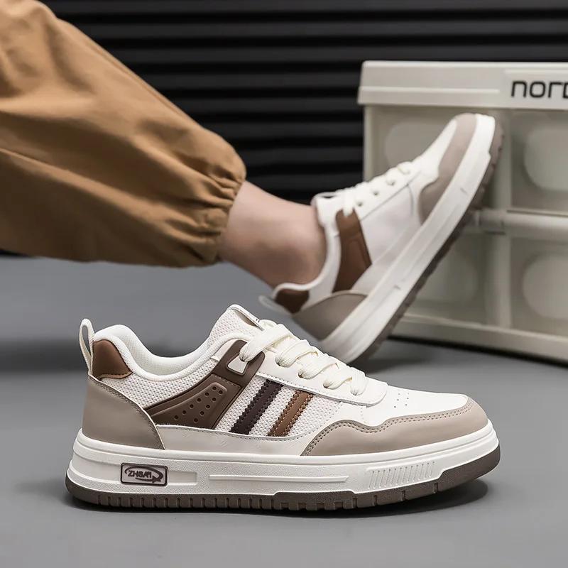 

New Men s Board Shoes Sneakers Skate Shoes Anti Slip Wear Resistant Versatile Outdoor Casual Shoes Versatile for Daily Use 39