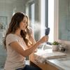 Portable Spray Air Cushion  Comb 2-in-1 Salon Styling Brush 2-In-1 Misting Hair Brush  Salon Use