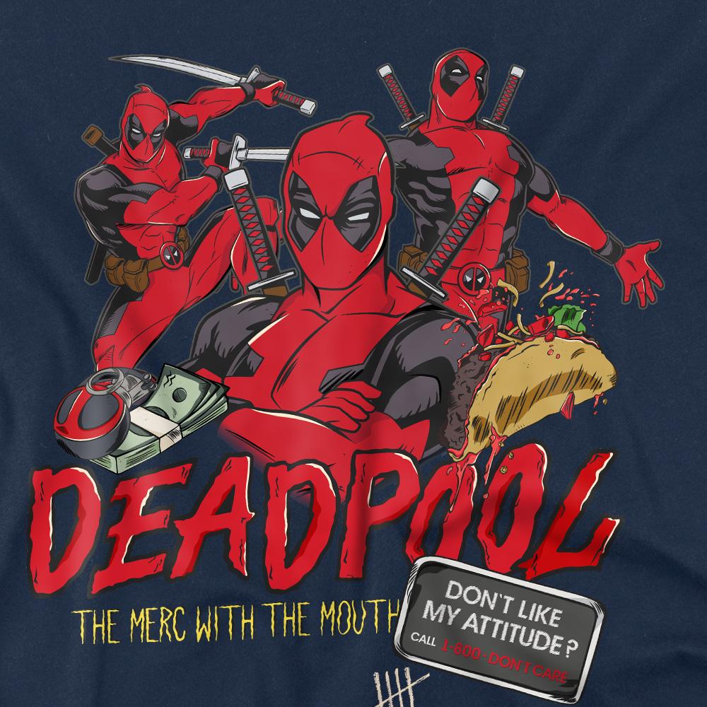 Deadpool Mens Attitude T-Shirt