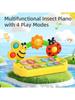 Baby Piano Toys Kids Rotating Music Keyboard Light Sound, Musical Toy for Toddlers,Early Educational Music Toy Gift