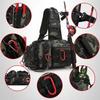 zmart Fishing Tackle Lure Gear Storage Fanny Pack for Fly Fishing Backpack with Rod Sling Shoulder Fishing Tackle Lure Rod Fishing Gear Shoulder Waist