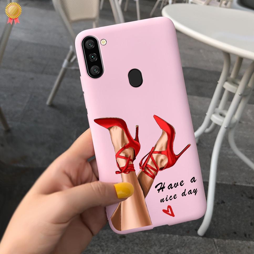 For Samsung Galaxy A11 Case Boy Girl Funny Cartoon Cat Women Silicone Back Case For Samsung Galaxy A 11 SM-A115F 6.4 Funda Cover