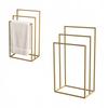 Metal Loft Towel Rack, Gold Nancy 50x23x92