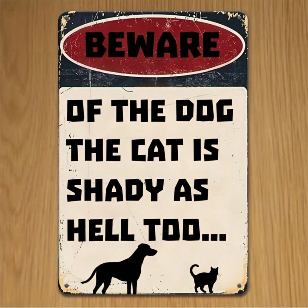 

Contemporary Metal Wall Art Poster Tin Sign