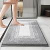 Bathroom Floor Mat, Toilet Absorbent Mat, Household Bathroom Entrance Carpet, Non-Slip Foot Mat, Rug