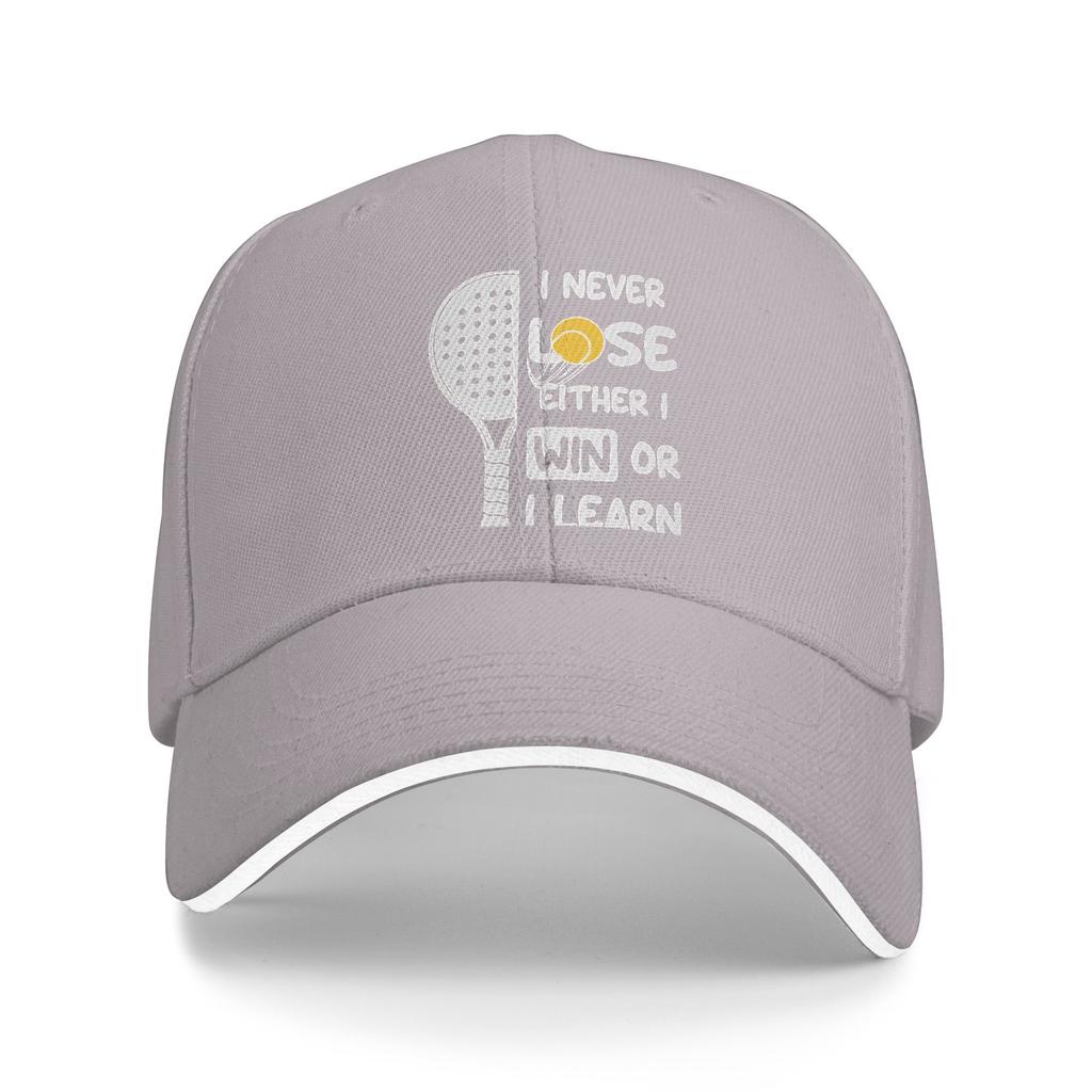 Why I Lose At Padel Tennis Funny Excuses Baseball Cap Couple Women Design Trucker Hiking Fishing Breathable Snapback Cap