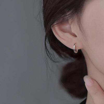 925 Sterling Silver Tragus Ear Cuffs: New 2024 Earrings for Women, Hot-Selling Ear Accessories for Piercing Care.
