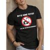 European Sizes Bitte Keine Fotos Men's Short Sleeve T-shirt Summer T-shirt Top