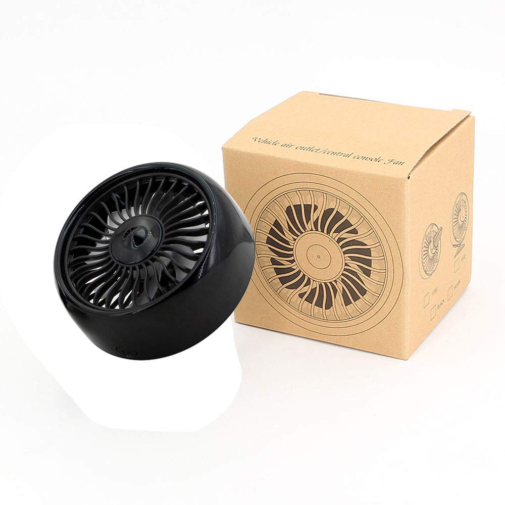 Velké vzduchové LED světlo do auta Silná vzduchová energie Letní USB ventilátor pro 3 úrovně úhlu objemu vzduchu 7 Japonský návod k použití na kondicionér do auta