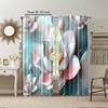 2 pcs   versatile polyester transparent curtains for home decoration Charming Floral for use in bedrooms and living rooms