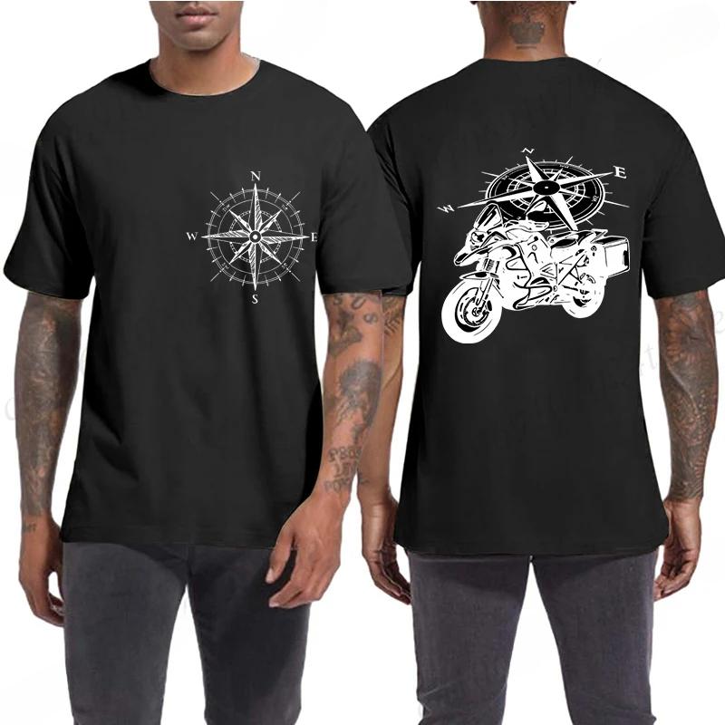 Motocykl Vtipné Horská Dobrodružství Motocykl Grafické 3D Potištěná Trička Pánské Oblečení Harajuku Estetické Tričko