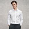 EMZ Men's Cotton-Blend Formal Long Sleeve Shirt