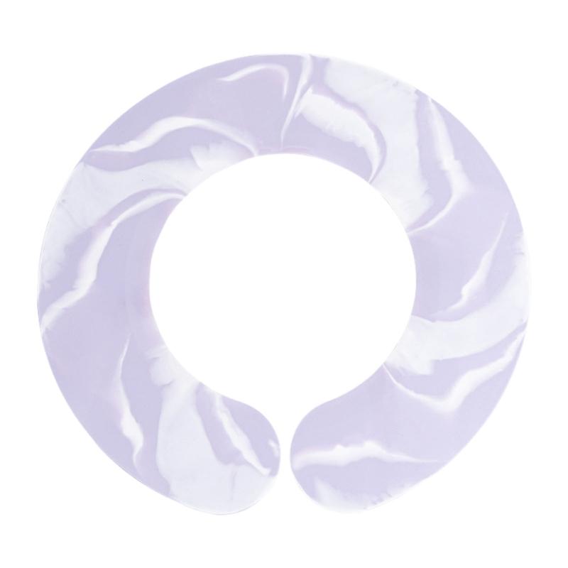 Hair Dyes Collar,Salon Hairdressing Hair Cutting Cape,Professional Hair Coloring Cape Silicone Neck Shield Neck Wrap