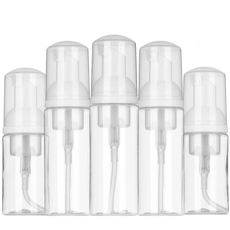 2Pcs 30ml 50ml 60ml 100ml Plastic Foam Pump Bottle Empty Face Eyelashes Cosmetic Bottle Cleaner Soap Dispenser Foam Bottle