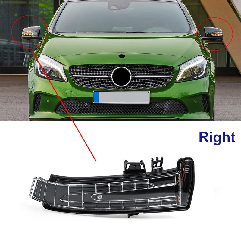 

Светодиодные боковые зеркала заднего вида, указатели поворота для Mercedes-Benz W221 W212 W204 W176 W246 A2129067501