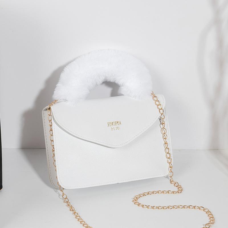 Small bag women's new fashion trend chain bag bag single shoulder simple Mao Mao handbag