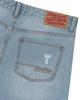 Syupeodeulai Vintage Denim Shorts Light Indigo Sdmlhap60Lid