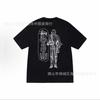 2025 new STU three standards complete spring and summer new tide brand classic cruise printed letters men and women with the same short sleeves