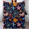 Night Time Stroll Throw Blanket All Weather Soft Throw Blanket for Sofa