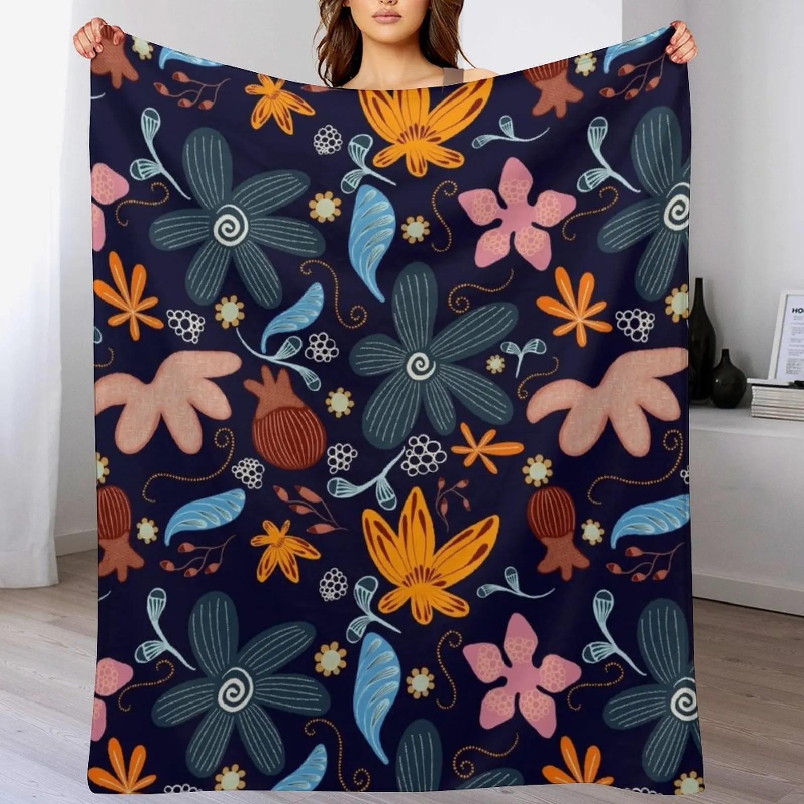 

Night Time Stroll Throw Blanket All Weather Soft Throw Blanket for Sofa 102x76cm(40x30in)