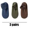 3 Pairs Women Winter Socks Warm Thicken Thermal Soft Solid Color Socks Wool Cashmere Snow Boots Velvet Lace Home Floor Sock